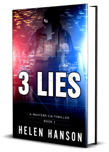 3 Lies, # 1 bestseller, technothriller, cia, masters series, kidnapping, supreme court, clint masters, boston, terrorist, hacker, espionage, spy thriller